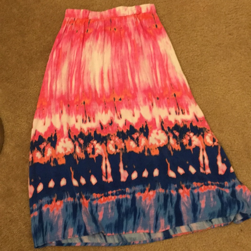Tie die skirt
